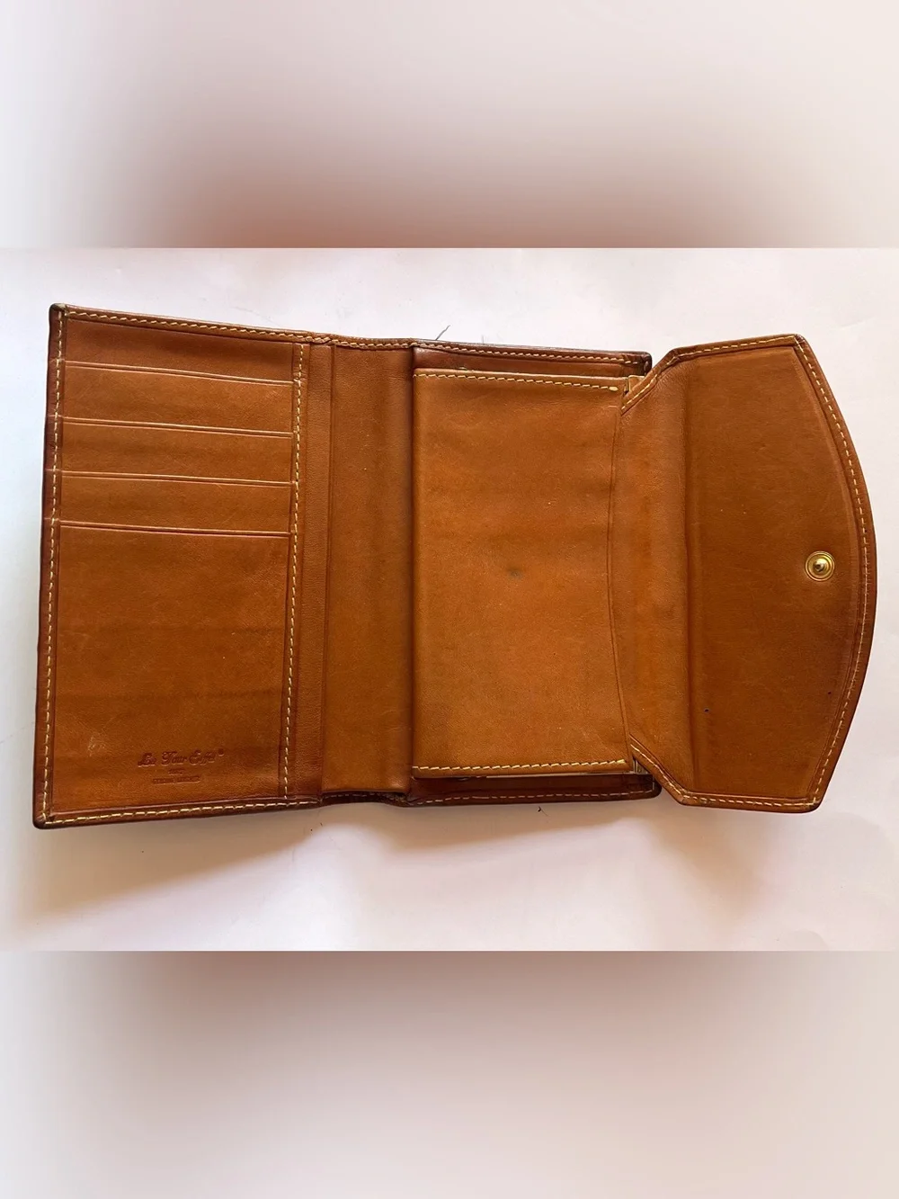 La Tour Eiffel Paris 1887 Leather Clutch Wallet